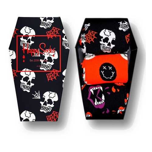 Носки Happy Socks Halloween 3-Pack Gift Box разноцветные 40-46 в Атлантик