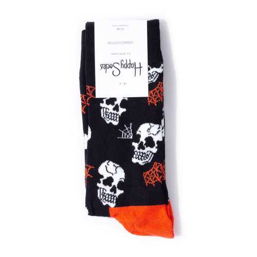 Носки Happy Socks Halloween Skull разноцветные 40-46 в Атлантик