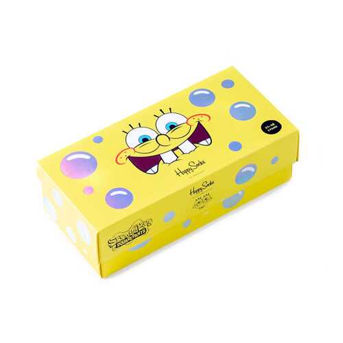 Носки Happy Socks SpongeBob 3 разноцветные 36-40 в Атлантик