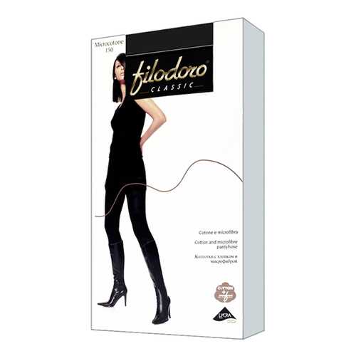 Колготки Filodoro Classic MICROCOTONE 150/Nero/2 (S) в Атлантик