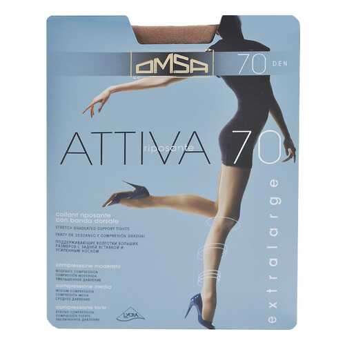 Колготки Omsa ATTIVA 70 XXL / Camoscio (Темный загар) / 6 (XXL) в Атлантик