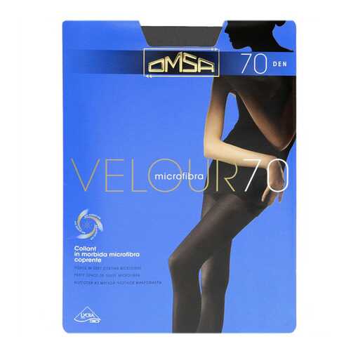 Колготки Omsa VELOUR 70 / Anthracite (Темно-серый) / 4 (L) в Атлантик