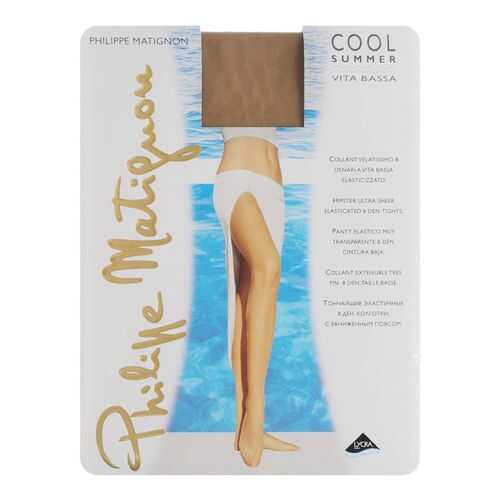 Колготки Philippe Matignon COOL SUMMER 8 / Noce (Темный загар) / 3 (M) в Атлантик