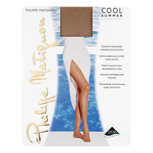 Колготки Philippe Matignon COOL SUMMER 8 / The (Чай) / 4 (L) в Атлантик