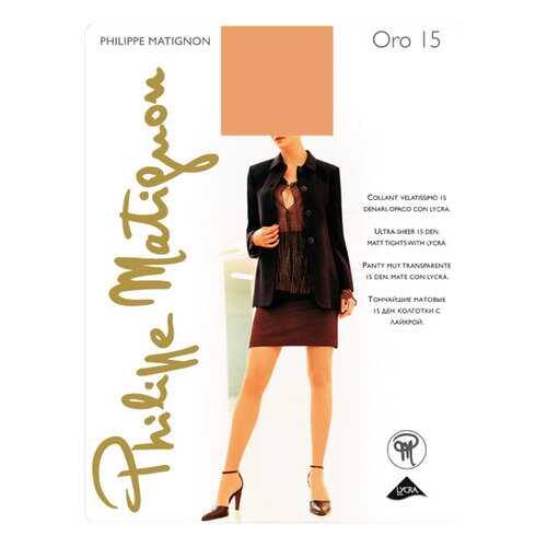 Колготки Philippe Matignon ORO 15 / Playa Nature (Светло-телесный) / 4 (L) в Атлантик