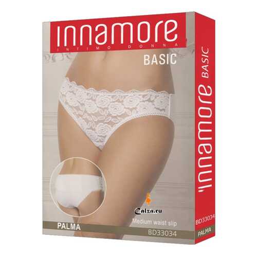 Трусы женские Innamore BD33034 Palma белые 1 IT в Атлантик