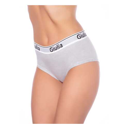 Трусы женские Giulia COTTON CULOTTE серые L в Атлантик